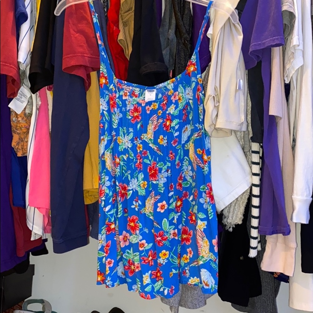 OLD NAVY - Blue patterned tank top